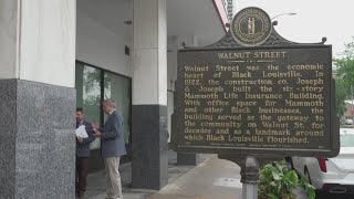 New historical marker honors black history in Louisville