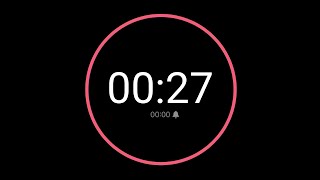 27 Second Countdown Timer / iPhone Timer Style