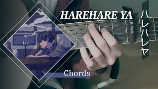 [Guitar Chords] Harehare Ya (Covered by Kityod)