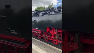 Train Anfahrt Harzbulle #harz #brocken #steam #train #germany #mountains #deutschland #dampflok #hsb