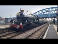 7029 Clun Castle arriving into Peterborough on a charter to Lincoln