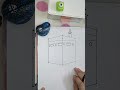 kaaba drawing tutorial how to draw a kaaba with 3×3 dots easy drawing shorts art youtubeshorts