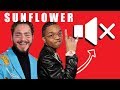 Post Malone Swae Lee - SUNFLOWER - WITHOUT MUSIC