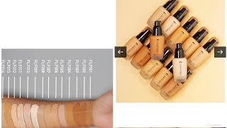 Daily Life Forever 52 Ultra Definition Foundation Swatches || 3 Main Shades  #DailylifeForever52