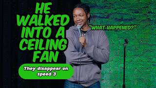 Josh Johnson Explains How He Lost a Fight With a Ceiling Fan