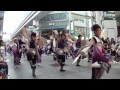 月下桜舞連～2014高知よさこい祭り・本番1日目 帯筋