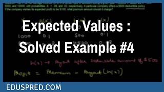 Expected Values : Solved Example #4