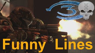 Lines of Halo - Halo 3 Marines/ODST + Extras (funny dialogue)