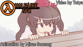 Touhou Aimation (by @Mirae_Somang) with Half-Life SFX