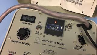 RCI Westinghouse Amptector Tester