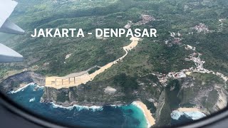 PEMANDANGAN NYA LUAR BIASA !!! Pelita Air Jakarta - Denpasar