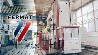 WRF HEAVY 160 Horizontal Boring Milling Machine for BUZULUK Inc. | FERMAT MACHINERY