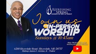 02.16.2025 | Refreshing Spring COGIC Live Stream