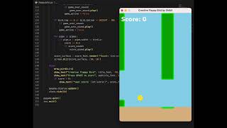 Flappy Bird Game with Python || SeekerSight