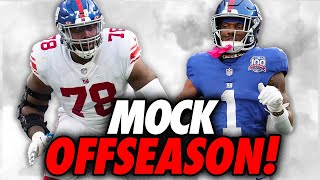 New York Giants 2025 Mock Offseason Breakdown!! | NFL Offseason