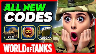 All Codes for World of Tanks NA, EU, Asia🎁 WOT Bonus \u0026 Invite Codes 🎁 2025