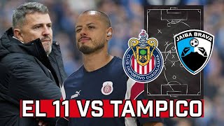 🚨Chicharito TITULAR ante Tampico? | ¿Qué 11 usará Chivas? | Tampico vs Chivas | noticias chivas