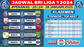 Jadwal Liga 1 Hari Ini - Arema FC vs Persib - Barito Putera vs Persebaya - Liga 1 Indonesia 2025