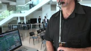 Bruce Gremo, Multiple Flautist at the Margaret Guthman Musical Instrument Competition