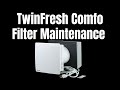 How to remove the TwinFresh Comfo Filter Heat Exchanger Core