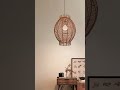 rattan pendant lamp