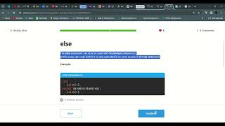 107 finally, else | Python Developer | Sololearn