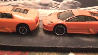 Tomica vs Hot Wheels: Lamborghini Murcielago