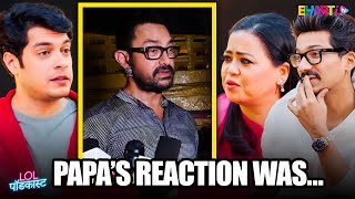 How Aamir Khan Reacted When He Watched Loveyapa – Junaid Reveals | Bharti TV Clips