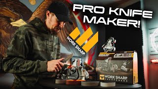 WORK SHARP - Ken Onion Edition Knife Sharpener | Pro Knife Maker Test...
