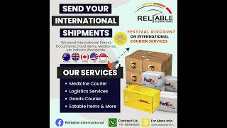 Reliable International Courier Services for Fast and Reliable Delivery.