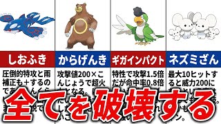 【決まったら勝ち濃厚】破壊力がエグイロマン砲まとめ【歴代ポケモン】