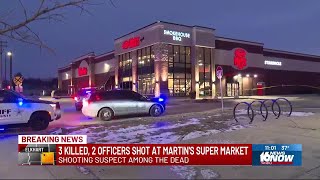 3 dead, 2 officers wounded in shooting at Martin’s in Elkhart