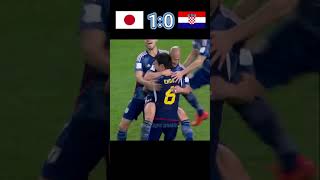 Japan VS Croatia World Cup 2022 Qatar 🔥 All goal #shorts #football #highlights #youtubeshorts
