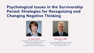 2020 Survivorship Webinar - Psychological Issues in the Survivorship Period