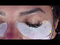 oddly satisfying video deep cleaning eyelash extensions clean with me