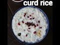 hotel style curd rice recipe with tips u0026 tricks dahi chawal mosaranna ಮೊಸ್ರನ್ನ thayir sadam