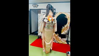 ２０２４年　成人式🌼振袖👘変り帯結び　＃広島 ＃成人式 ＃振袖 ＃着付け