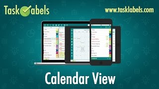 TaskLabels Tutorial Screencast: Calendar View
