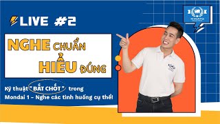 [02] Chinh phục mondai 1 trong một nốt nhạc: Cách bắt chốt siêu chuẩn | Livestream JLPT nghe hiểu