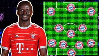Bayern Munich Possible Lineup next season 2023🔴⚪ with sadio mane || rumour@fcbayern