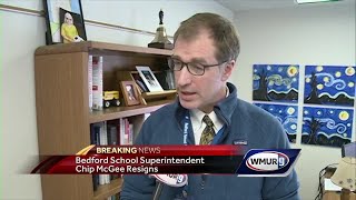 Bedford school superintendent Chip McGee resigns
