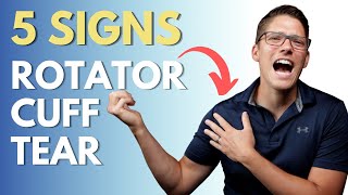 Top 5 Signs of a Rotator Cuff Tear