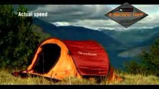 AMAZING Tent Assembles in 2 Seconds!!!