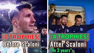 How Lionel Scaloni Transformed Argentina and Messi's International Career