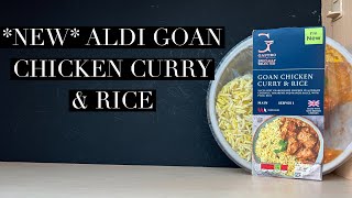 Aldi Goan Chicken Curry \u0026 Rice Review , Aldi Gastro Pub Food Review