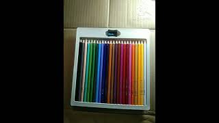 Doms 100 rupees pencil colour with one shapner like and subscribe for this video