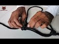 भेड़ बकरी के लिए special भोरकली वाली मोहरी✓ how to make goats rope halter ✓¶art 102 rope dairy