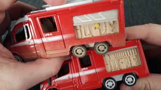 Unboxing Siku Feuerwehr  Sprinter 6x6