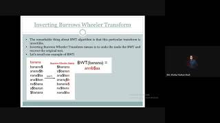 Inverting Burrows-Wheeler Transform (BWT) | Invert the BWT of a Text & Get Back Original Text -Part1