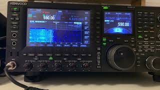 Wow! Kenwood TS990 blows away the JRC NRD525 on selectivity!  (VOCM 590 kHz - transatlantic MW DX)